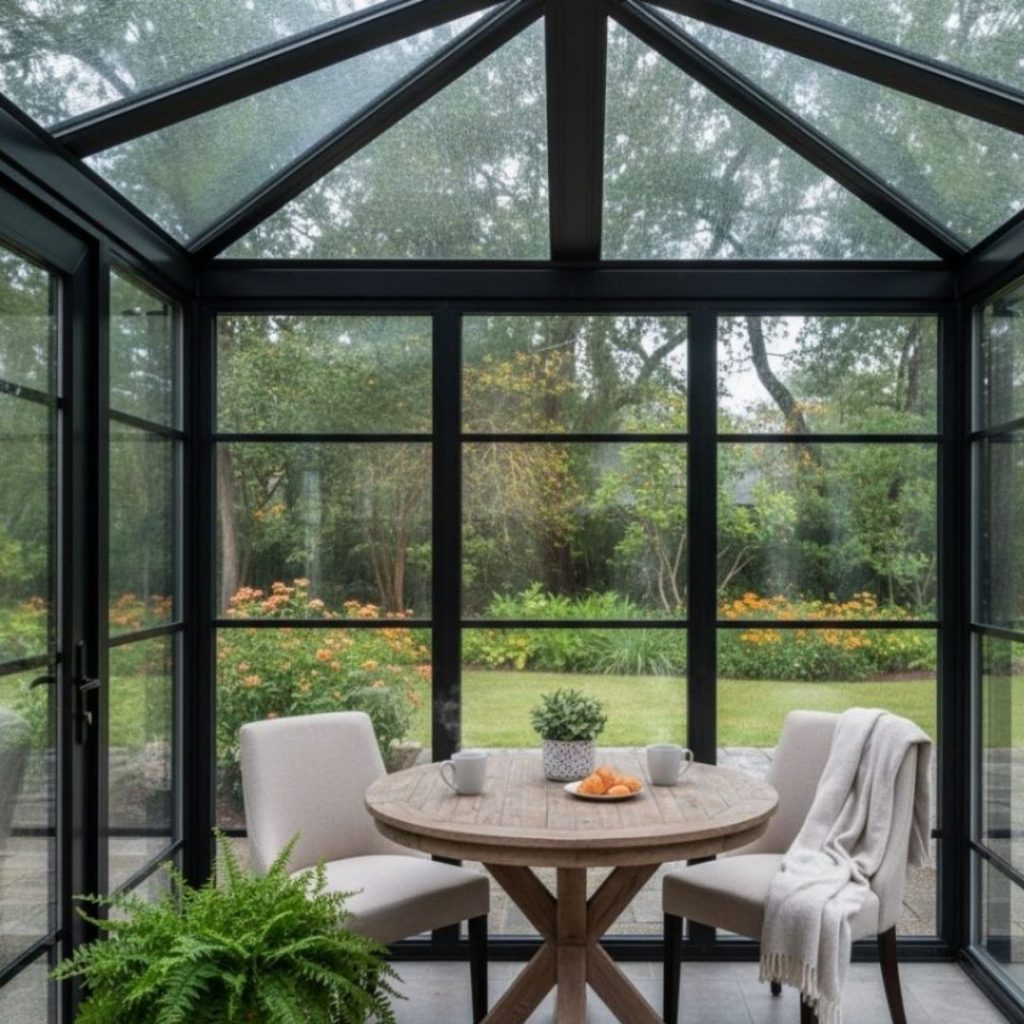 screened in patio
